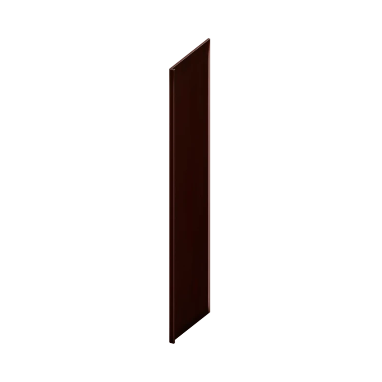 Burlington 96-in Refrigerator End Panel with 1.5-in Filler (1.5REP2896) in Leather Brown
