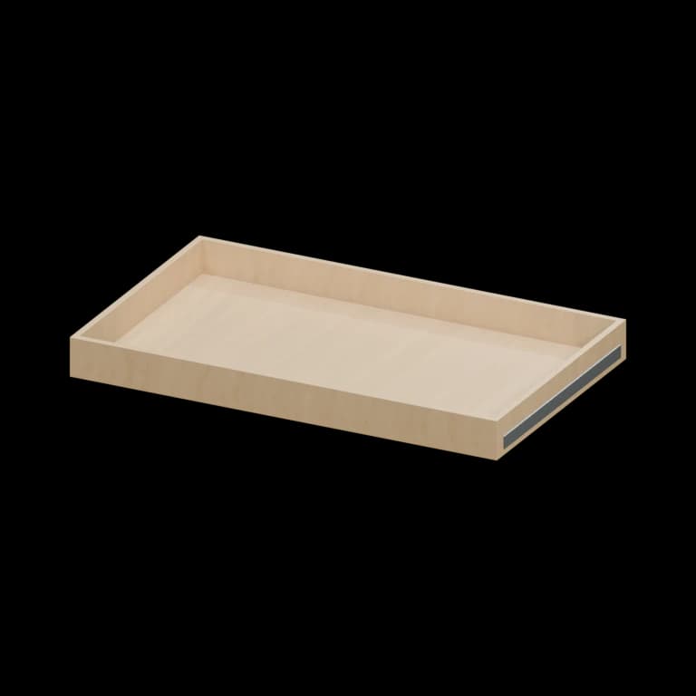 Fairview 36-in Roll-Out Tray in White