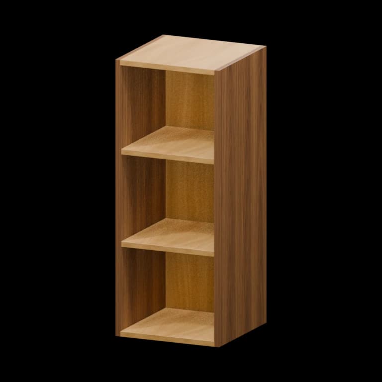 Fairview 12-in Wall End Cabinet (AWE1230) in Walnut
