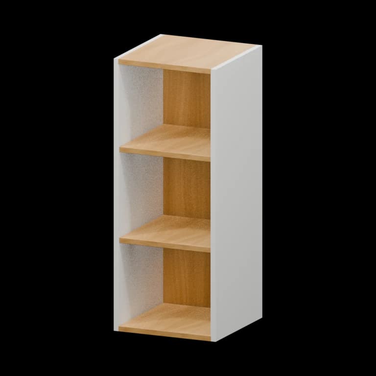 Fairview 12-in Wall End Cabinet in White