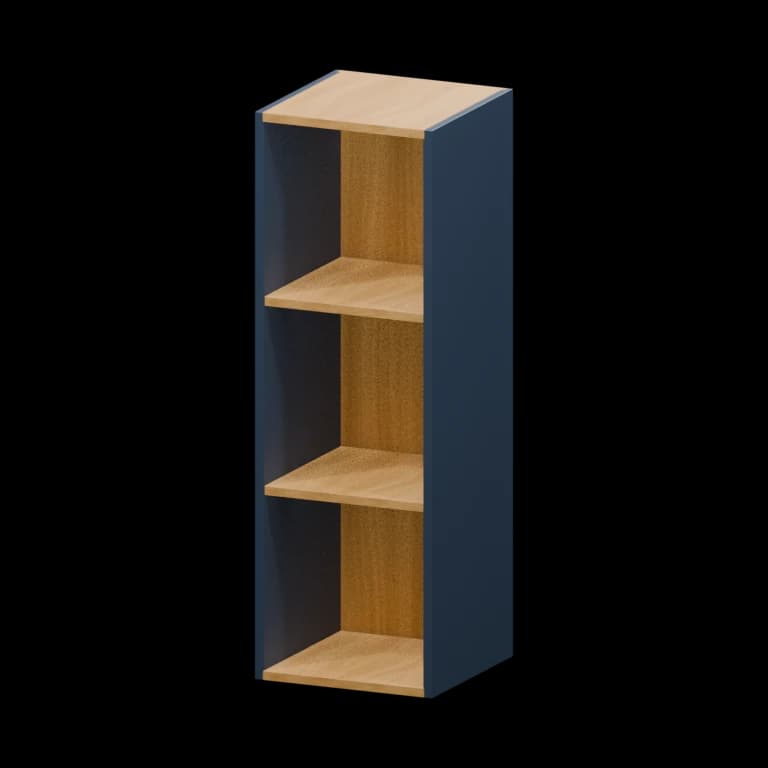 Centerville 12-in Wall End Cabinet (AWE1236) in Navy Blue