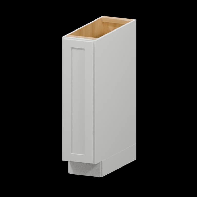 Fairview 9-in Full-Height Door Base Cabinet in White