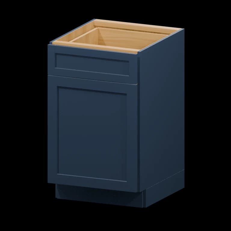 Centerville 21-in Base Cabinet (B21) in Navy Blue