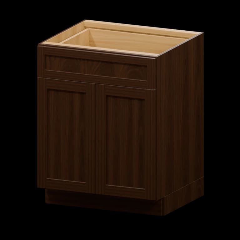 Kingston 27-in Base Cabinet (B27) in Espresso