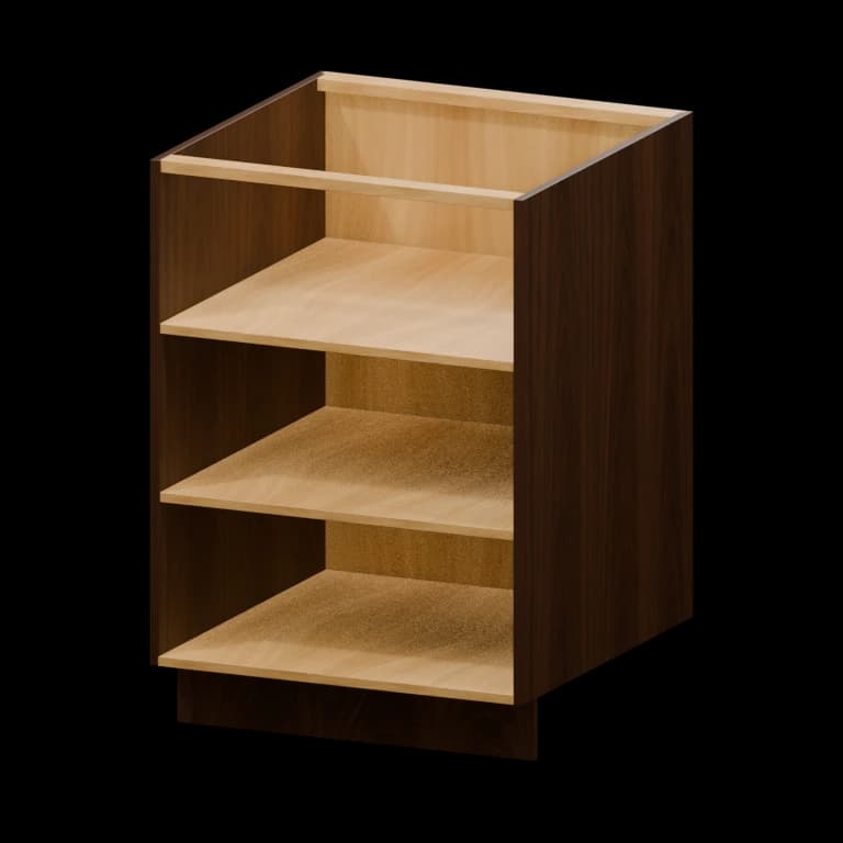 Kingston 24-in Base End Cabinet (BEC24) in Espresso