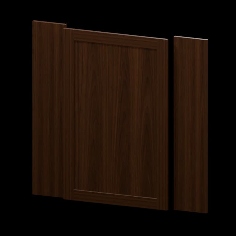 Kingston 36-in Corner Sink Front (CSF36) in Espresso