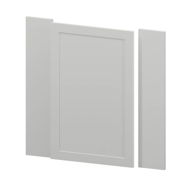 Fairview 36-in Corner Sink Front in White