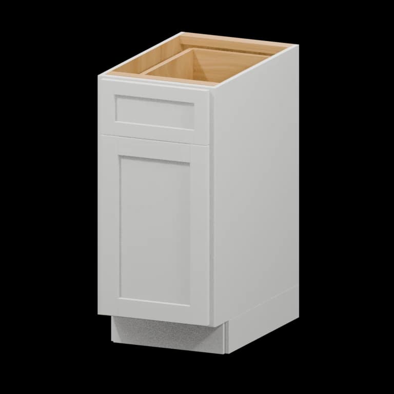 Fairview 15-in Accessible-Height Base Cabinet in White