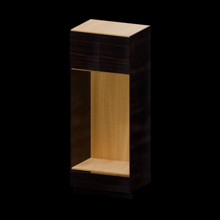 Auburn 33-in Open Pantry Cabinet in Ultra Wenge