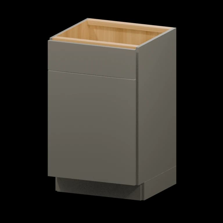 Auburn 21-in Vanity Sink Base Cabinet (VSB21) in Solid Moonlight