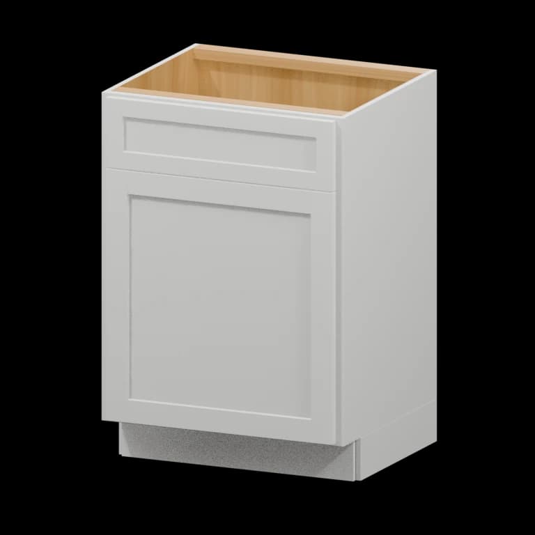 Fairview 24-in Vanity Sink Base Cabinet in White