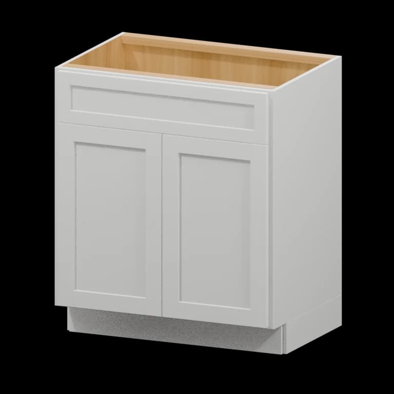 Fairview 30-in Vanity Sink Base Cabinet in White
