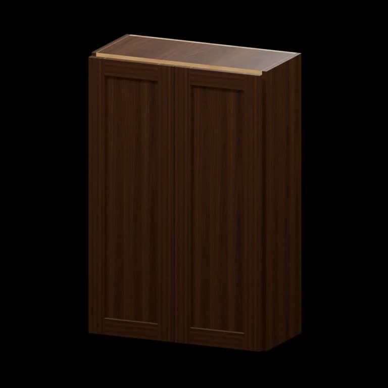 Centerville 24-in Wall Cabinet in Espresso Shaker