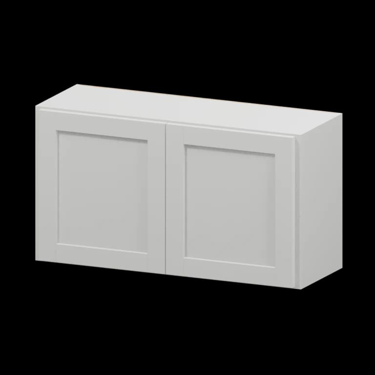 Fairview 33-in Wall Cabinet in White