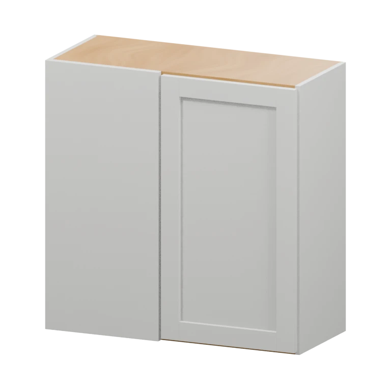 Fairview 30-in Blind Corner Wall Cabinet in White