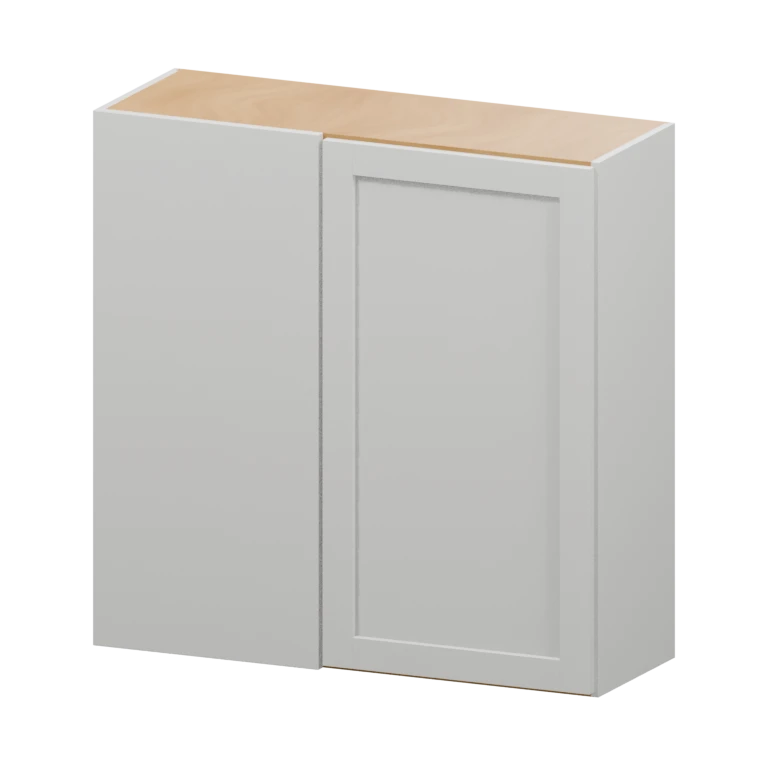 Fairview 36-in Blind Corner Wall Cabinet in White